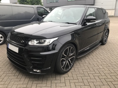 2018 Look Range Rover Sport L494 Bonnet Vents Gloss black